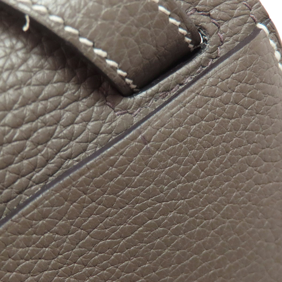 HERMES エルメス アルザン31 シルバー金具 ハンドバッグ トリヨン レディース 中古
