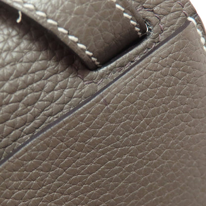 HERMES エルメス アルザン31 シルバー金具 ハンドバッグ トリヨン レディース 中古
