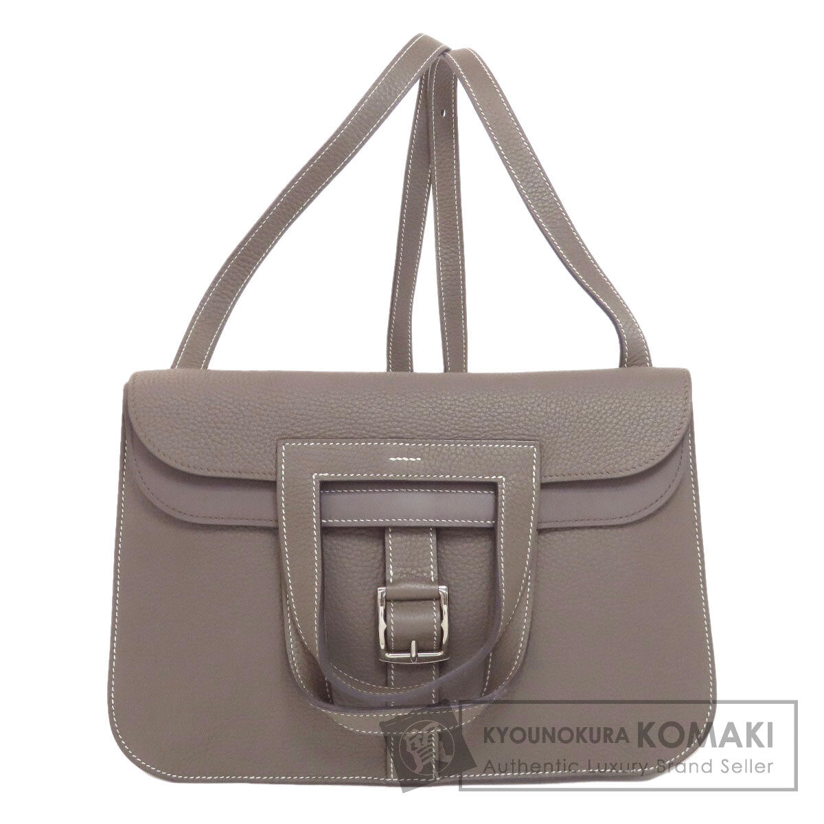 HERMES エルメス アルザン31 シルバー金具 ハンドバッグ トリヨン レディース 中古