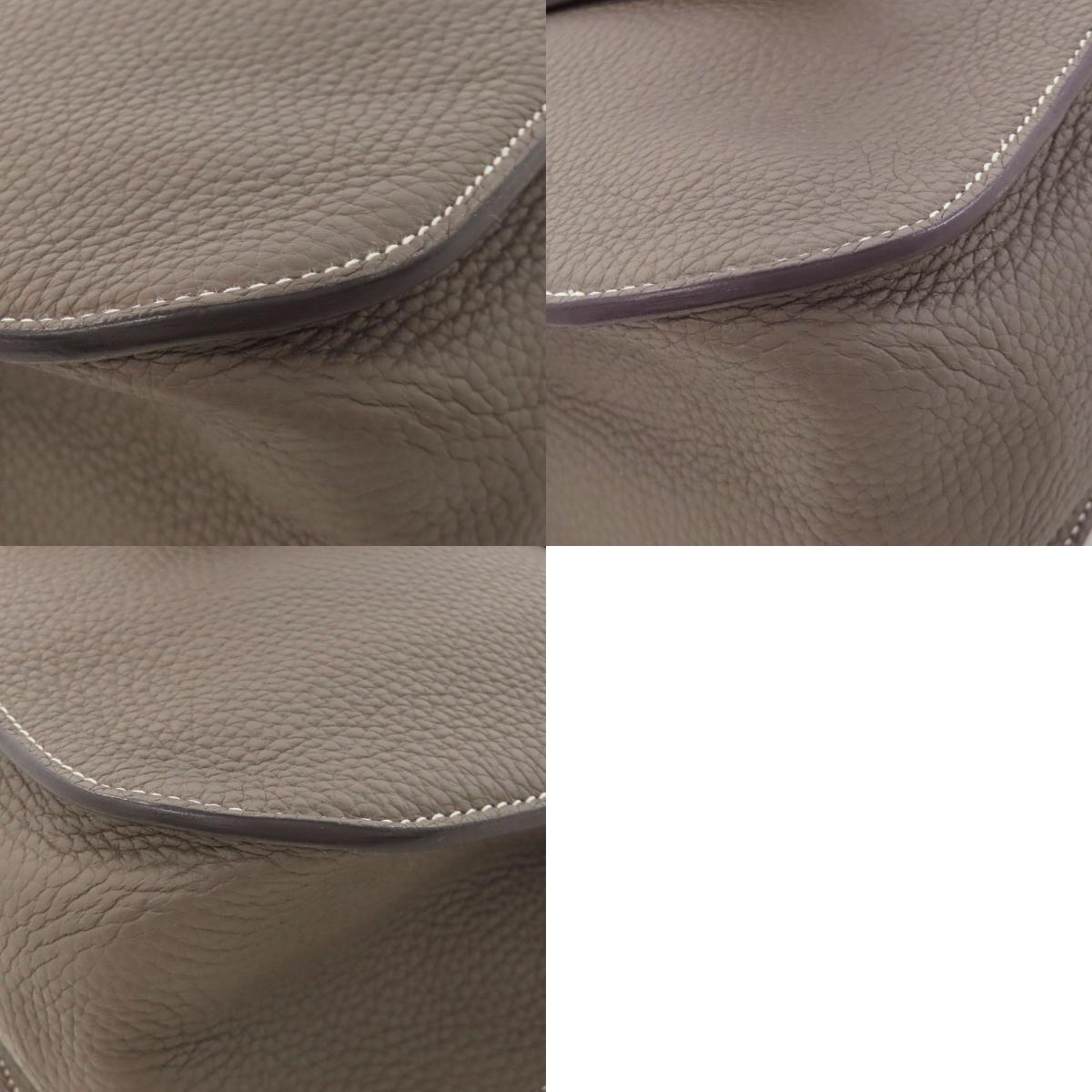 HERMES エルメス アルザン31 シルバー金具 ハンドバッグ トリヨン レディース 中古