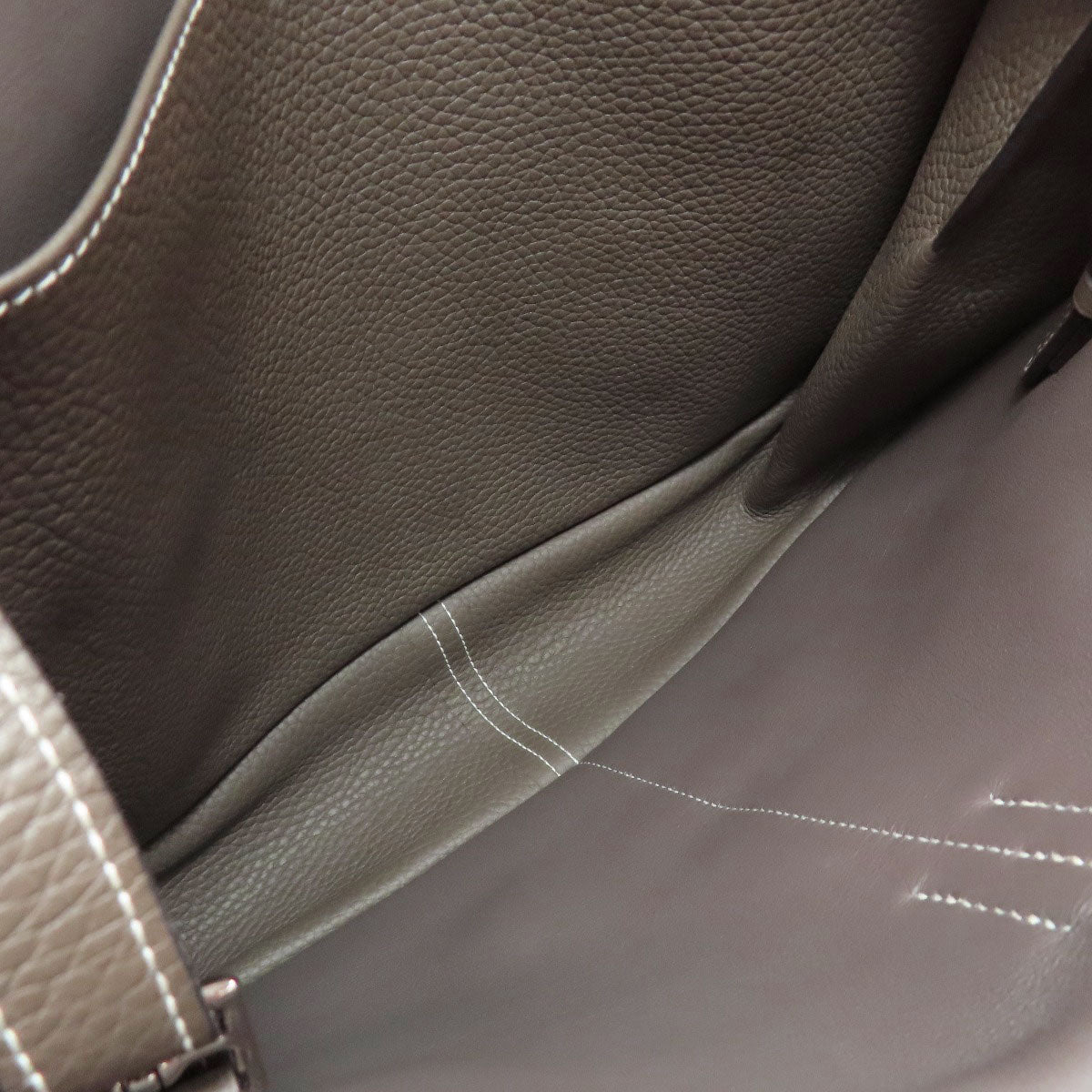 HERMES エルメス アルザン31 シルバー金具 ハンドバッグ トリヨン レディース 中古