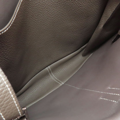 HERMES エルメス アルザン31 シルバー金具 ハンドバッグ トリヨン レディース 中古