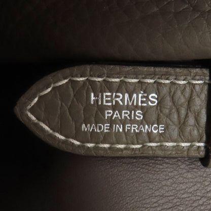 HERMES エルメス アルザン31 シルバー金具 ハンドバッグ トリヨン レディース 中古