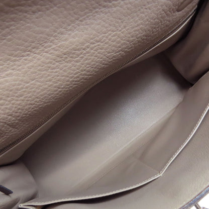 HERMES エルメス ケリー32 内縫い トリコロール シルバー金具 ハンドバッグ トリヨン レディース 中古