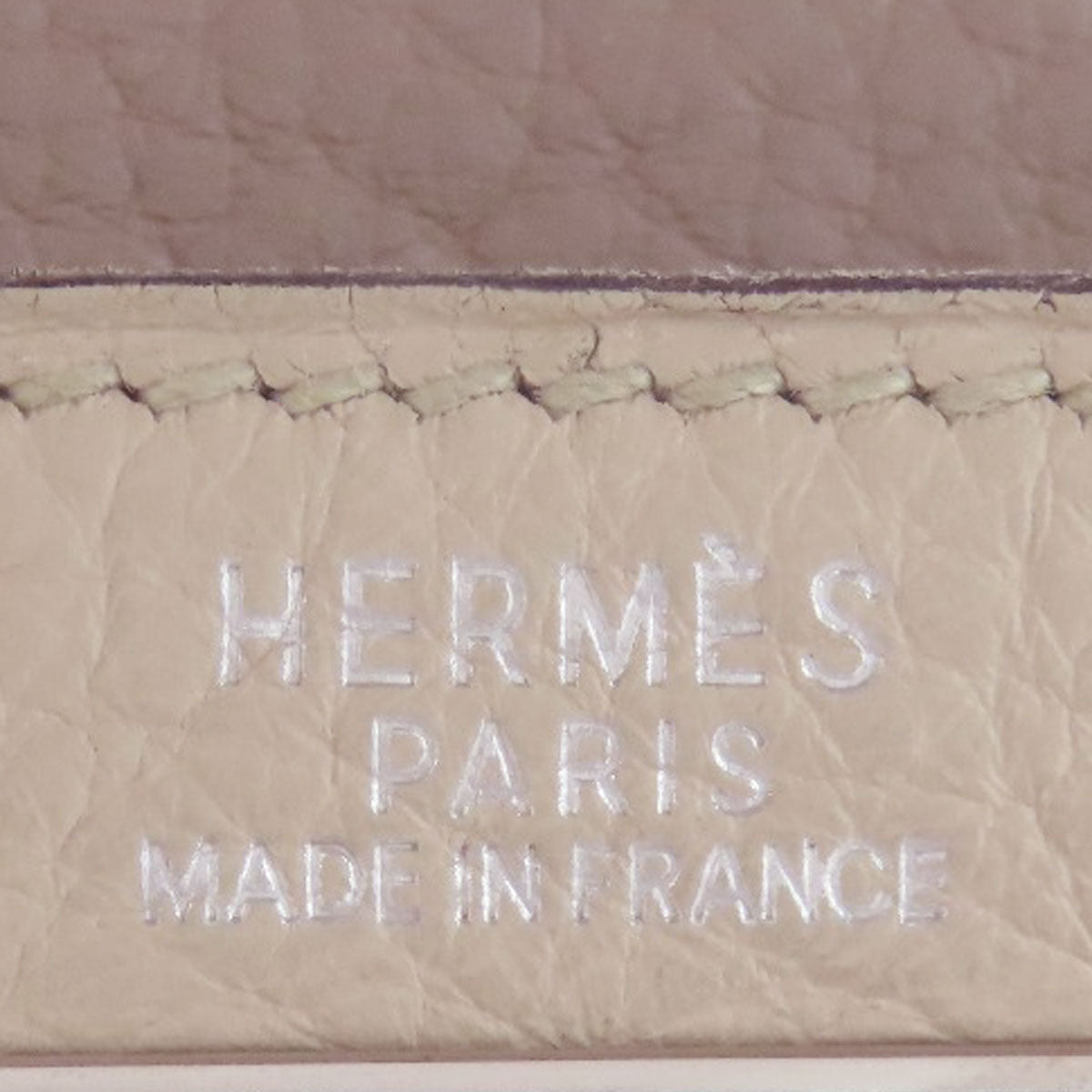 HERMES エルメス ケリー32 内縫い トリコロール シルバー金具 ハンドバッグ トリヨン レディース 中古