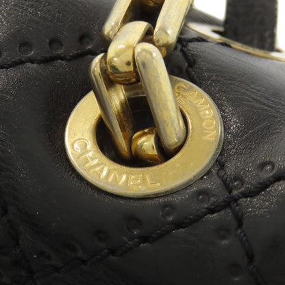 CHANEL シャネル マトラッセ 2WAY ゴールド金具 ハンドバッグ カーフ レディース 中古