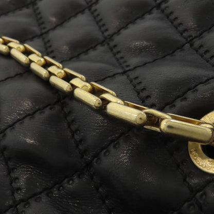 CHANEL シャネル マトラッセ 2WAY ゴールド金具 ハンドバッグ カーフ レディース 中古