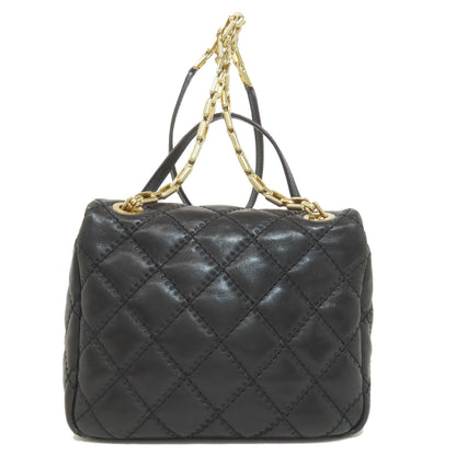 CHANEL シャネル マトラッセ 2WAY ゴールド金具 ハンドバッグ カーフ レディース 中古