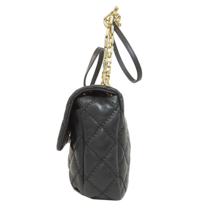 CHANEL シャネル マトラッセ 2WAY ゴールド金具 ハンドバッグ カーフ レディース 中古
