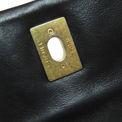CHANEL シャネル マトラッセ 2WAY ゴールド金具 ハンドバッグ カーフ レディース 中古