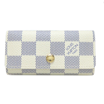 LOUIS VUITTON ルイヴィトン N60020 ミュルティクレ4 キーケース ダミエキャンバス レディース 中古