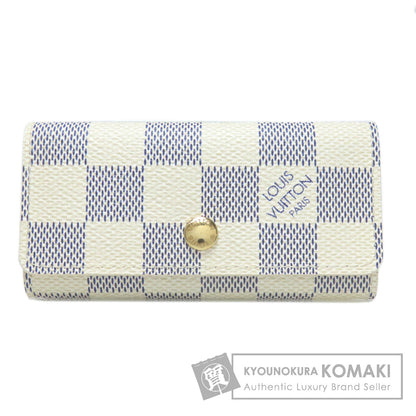 LOUIS VUITTON ルイヴィトン N60020 ミュルティクレ4 キーケース ダミエキャンバス レディース 中古