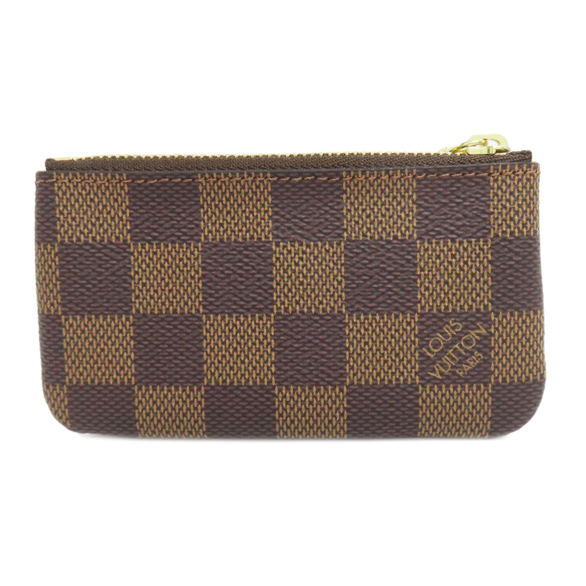 LOUIS VUITTON ルイヴィトン N62658 ポシェット・クレ コインケース ダミエキャンバス レディース 中古