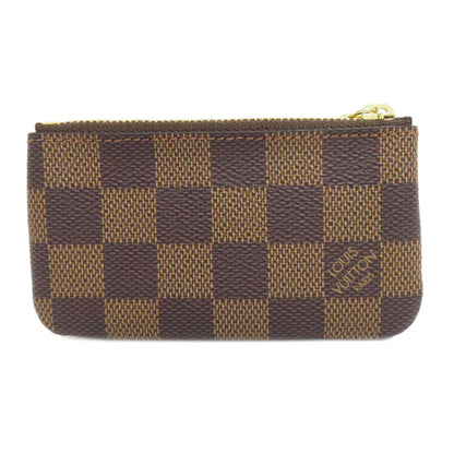 LOUIS VUITTON ルイヴィトン N62658 ポシェット・クレ コインケース ダミエキャンバス レディース 中古