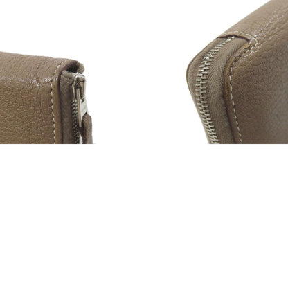 HERMES エルメス アザップ クラシック エトープ シルバー金具 長財布（小銭入れあり） カーフ レディース 中古