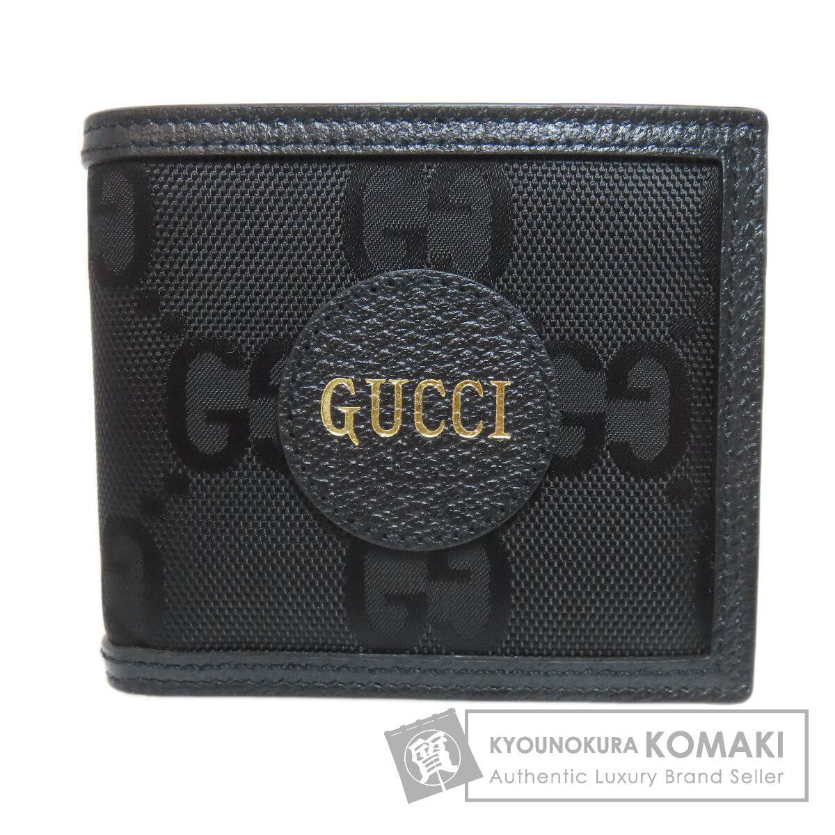 GUCCI グッチ 496334 オフザグリッド 二つ折り財布（小銭入れあり） キャンバス メンズ 中古