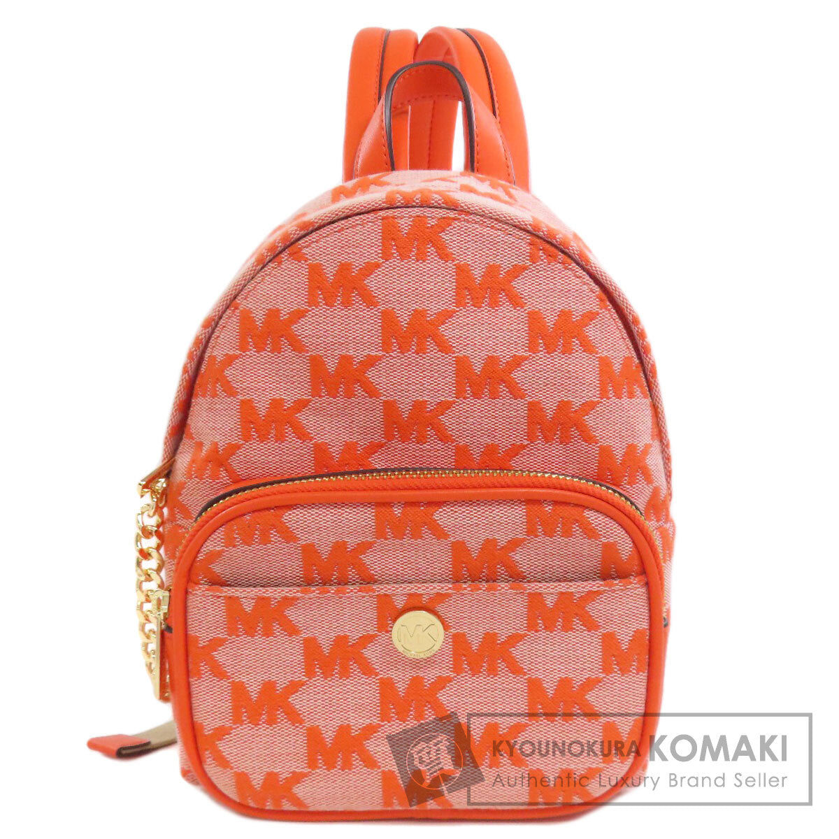 Michael Kors マイケルコース MKシグネチャー リュック・デイパック キャンバス レディース 中古