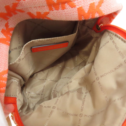 Michael Kors マイケルコース MKシグネチャー リュック・デイパック キャンバス レディース 中古