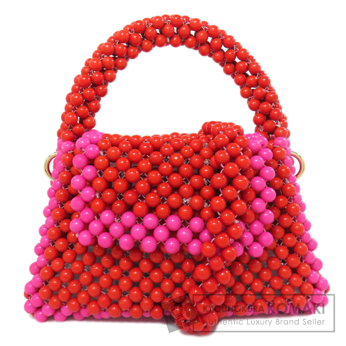 kate spade ケイトスペード ビーズバッグ 2WAY ハンドバッグ ビーズ レディース 中古