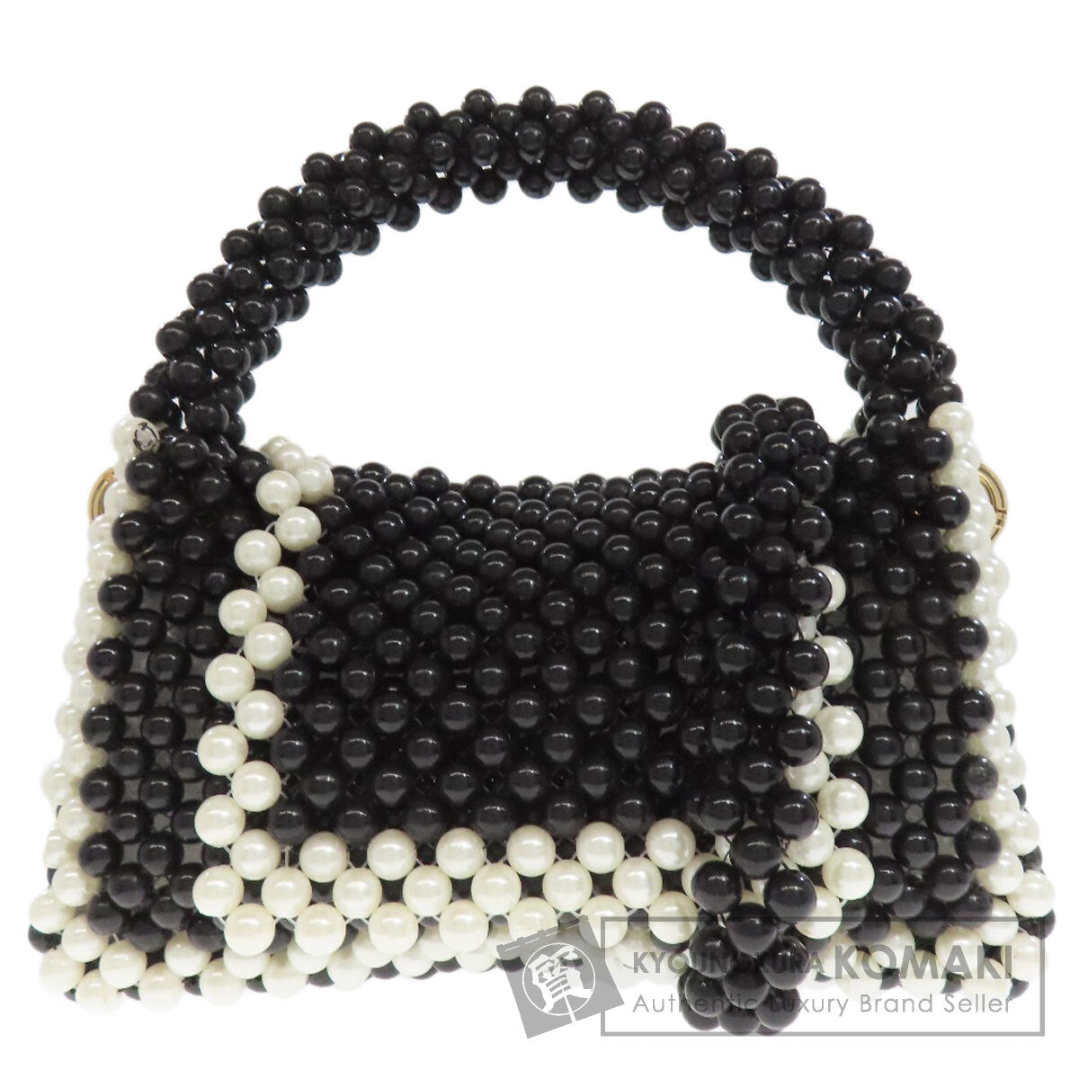 kate spade ケイトスペード ビーズバッグ 2WAY ハンドバッグ ビーズ レディース 中古