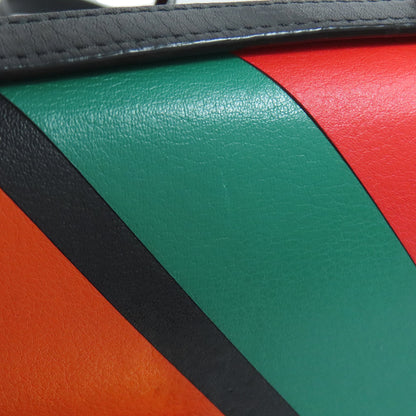LOEWE ロエベ バルセロナ クリスマスコレクション ショルダーバッグ レザー レディース 中古