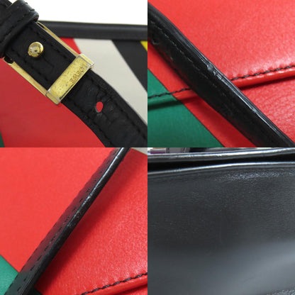 LOEWE ロエベ バルセロナ クリスマスコレクション ショルダーバッグ レザー レディース 中古