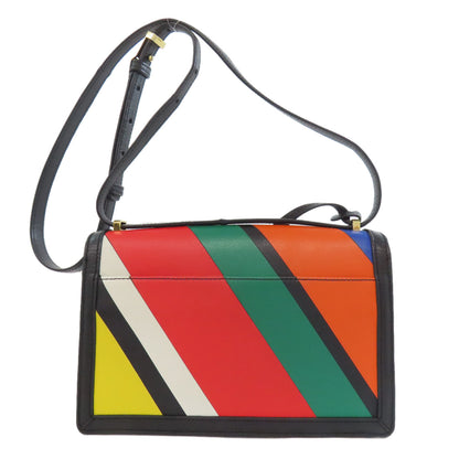 LOEWE ロエベ バルセロナ クリスマスコレクション ショルダーバッグ レザー レディース 中古