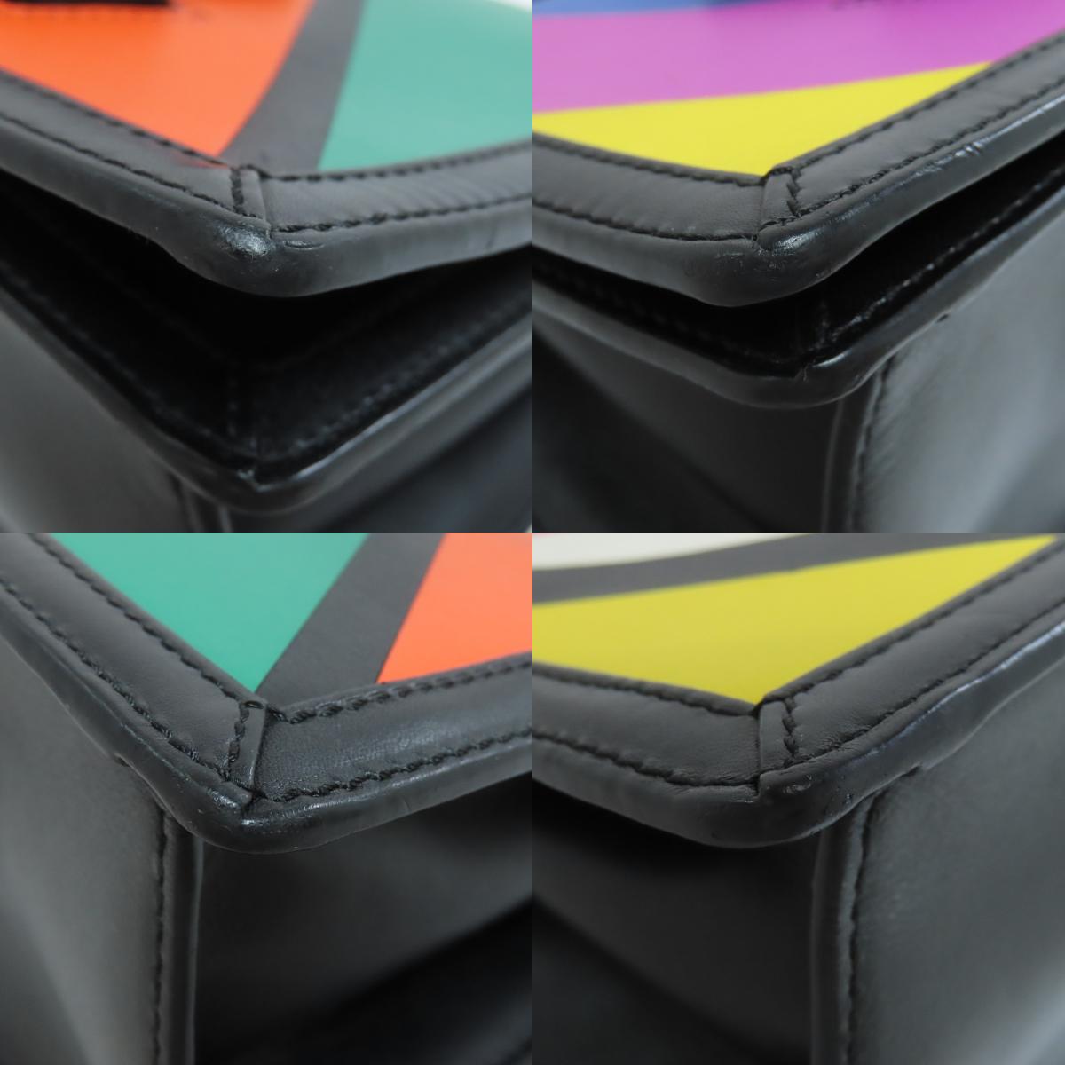 LOEWE ロエベ バルセロナ クリスマスコレクション ショルダーバッグ レザー レディース 中古