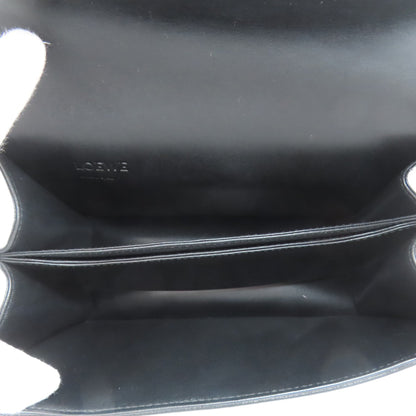 LOEWE ロエベ バルセロナ クリスマスコレクション ショルダーバッグ レザー レディース 中古