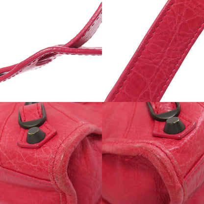 BALENCIAGA バレンシアガ 300295 クラシックミニシティ ハンドバッグ カーフ レディース 中古