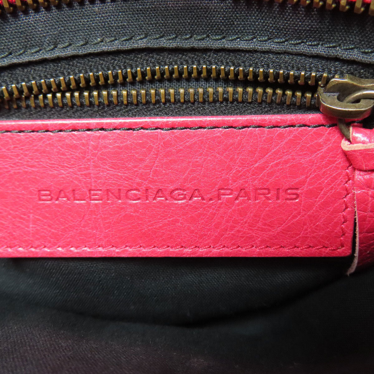 BALENCIAGA バレンシアガ 300295 クラシックミニシティ ハンドバッグ カーフ レディース 中古