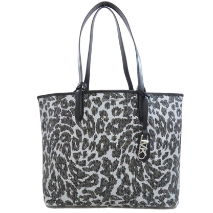 Michael Kors マイケルコース MKシグネチャー レオパード柄 トートバッグ レザー レディース 中古