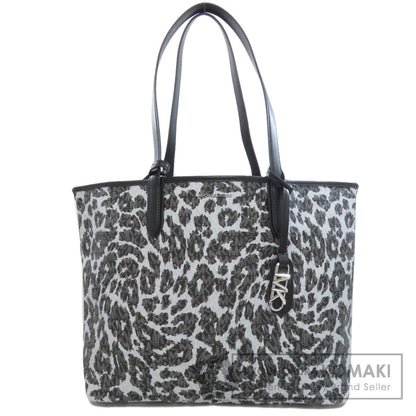 Michael Kors マイケルコース MKシグネチャー レオパード柄 トートバッグ レザー レディース 中古