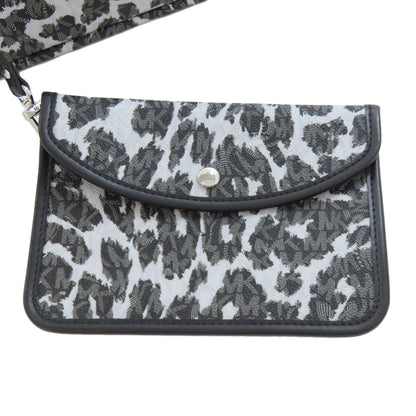 Michael Kors マイケルコース MKシグネチャー レオパード柄 トートバッグ レザー レディース 中古