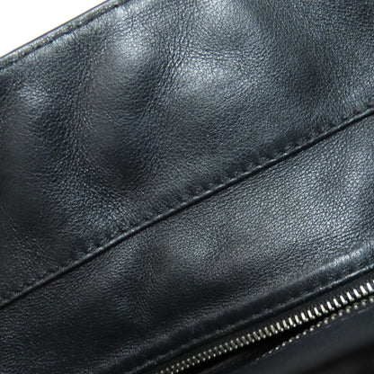 CHANEL シャネル マトラッセ ココマーク トートバッグ ラムスキン レディース 中古
