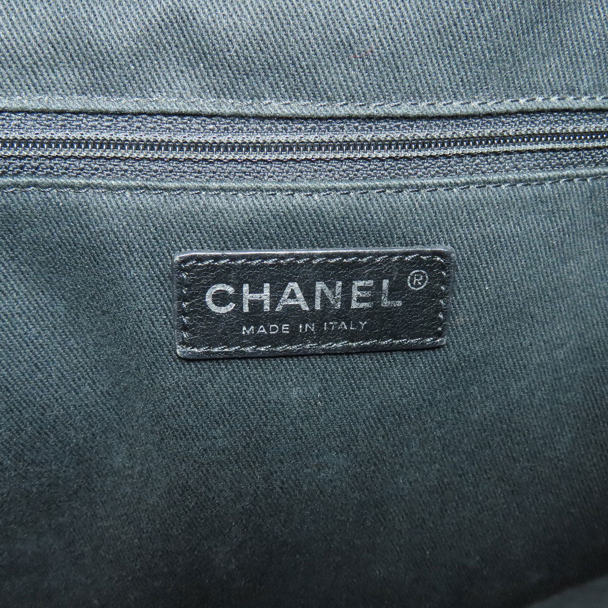 CHANEL シャネル マトラッセ ココマーク トートバッグ ラムスキン レディース 中古