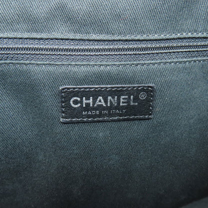 CHANEL シャネル マトラッセ ココマーク トートバッグ ラムスキン レディース 中古