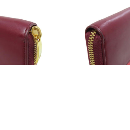 BOTTEGA VENETA ボッテガヴェネタ ラウンドファスナー 長財布（小銭入れあり） カーフ レディース 中古