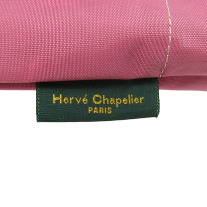 Herve Chapelier エルベ・シャプリエ 舟形 ハンドバッグ ナイロン レディース 中古
