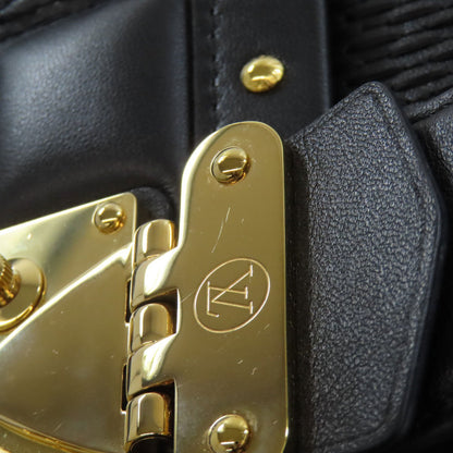 LOUIS VUITTON ルイヴィトン M59114 トロカMM ショルダーバッグ ラムスキン レディース 中古