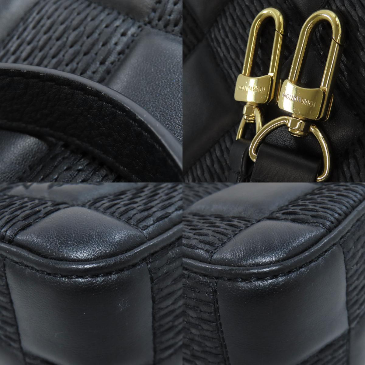 LOUIS VUITTON ルイヴィトン M59114 トロカMM ショルダーバッグ ラムスキン レディース 中古