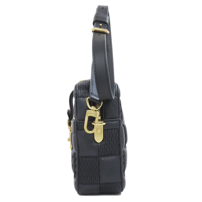 LOUIS VUITTON ルイヴィトン M59114 トロカMM ショルダーバッグ ラムスキン レディース 中古
