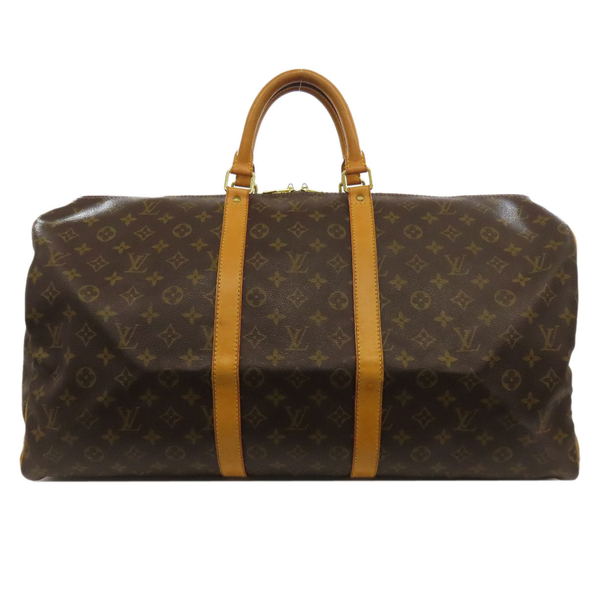 LOUIS VUITTON ルイヴィトン M41424 キーポル55 ボストンバッグ モノグラムキャンバス レディース 中古