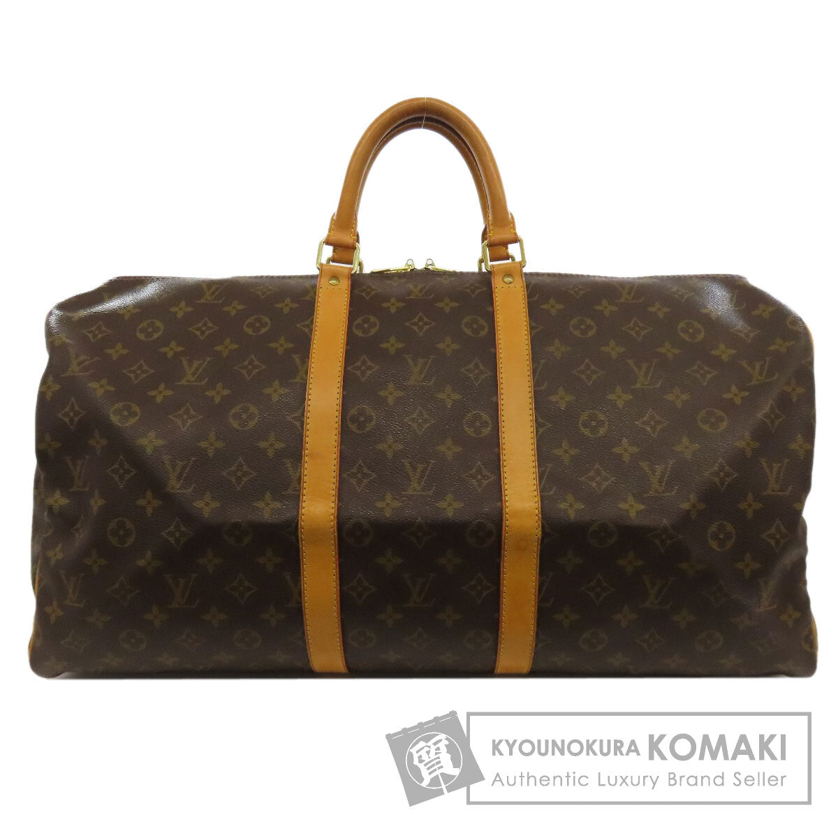 LOUIS VUITTON ルイヴィトン M41424 キーポル55 ボストンバッグ モノグラムキャンバス レディース 中古