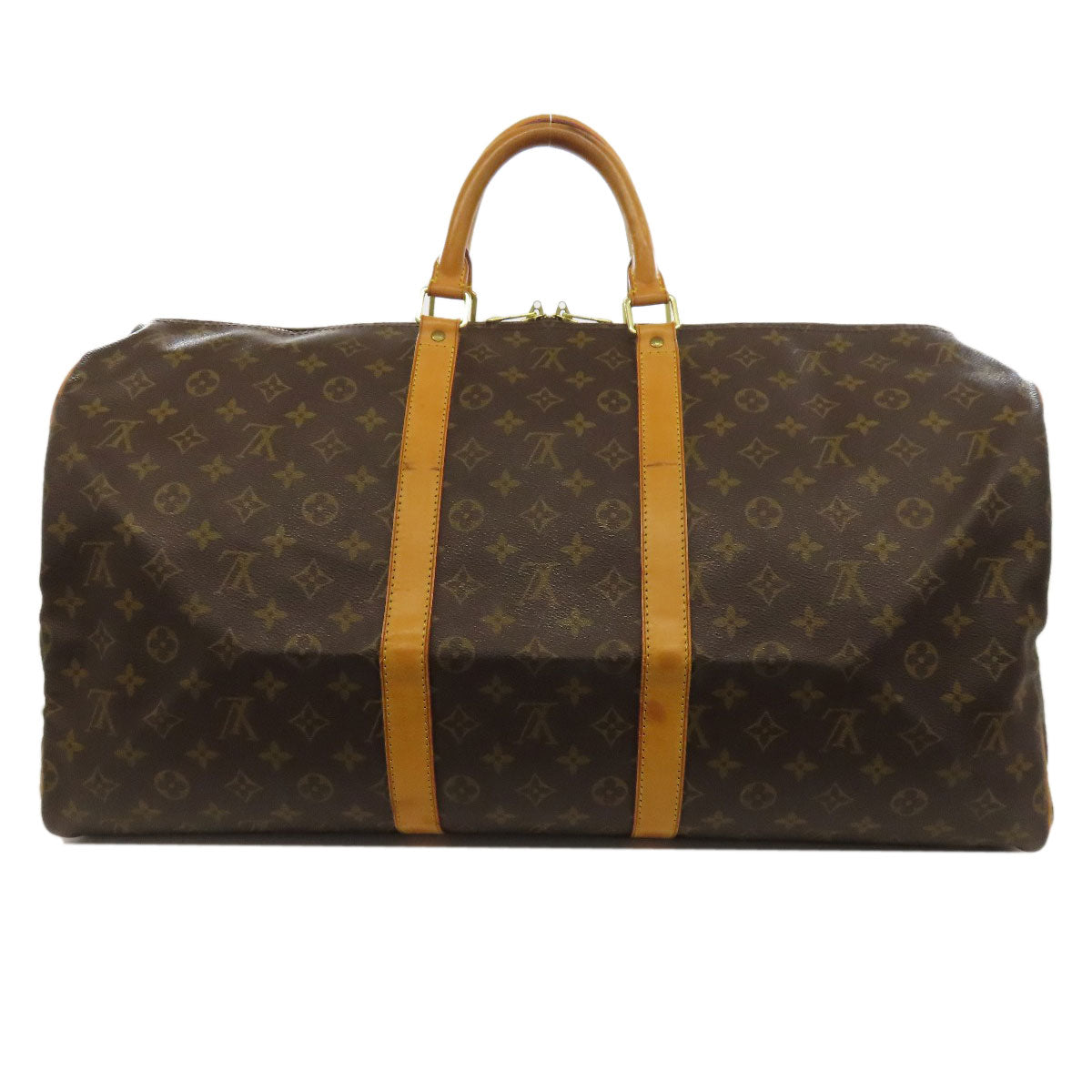 LOUIS VUITTON ルイヴィトン M41424 キーポル55 ボストンバッグ モノグラムキャンバス レディース 中古