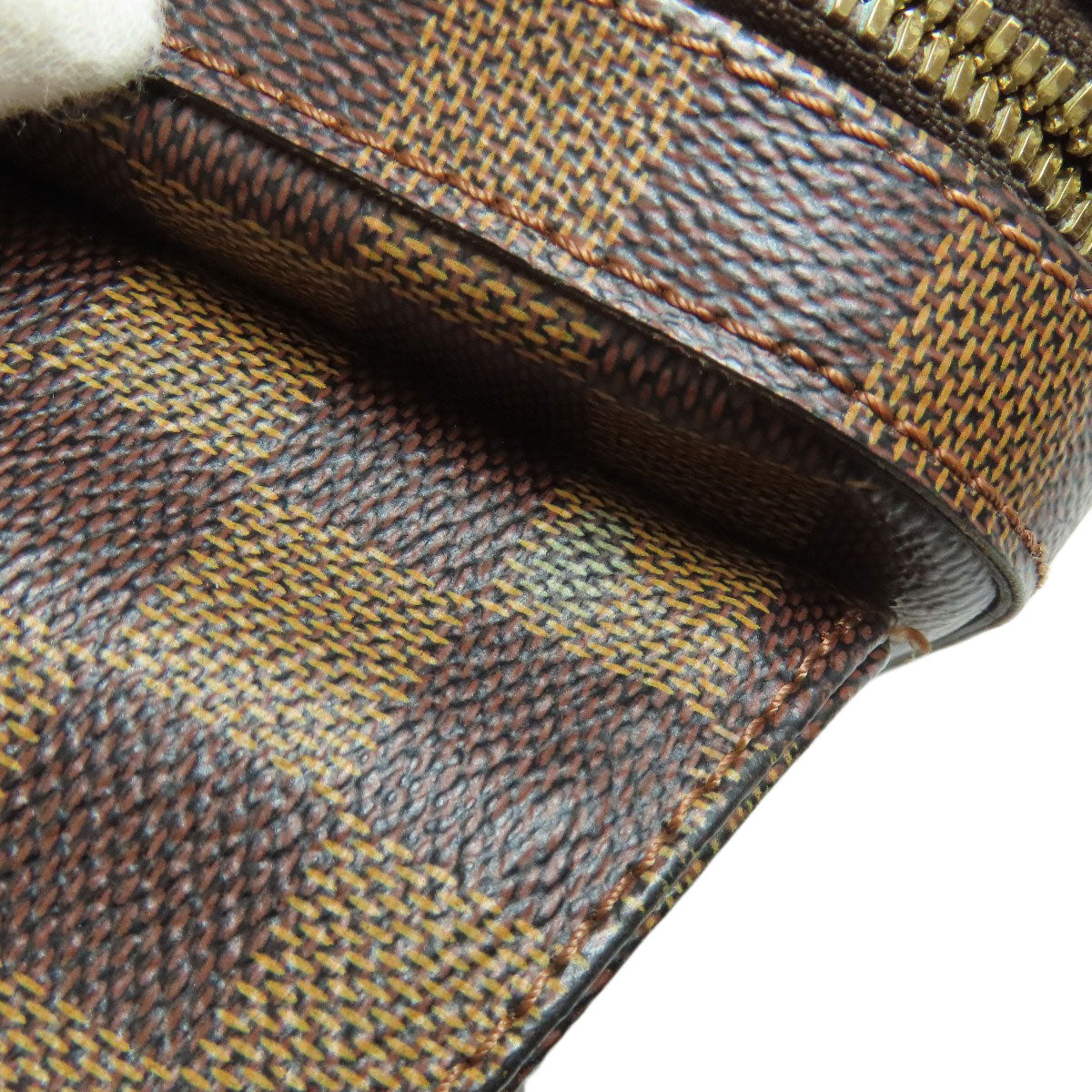 LOUIS VUITTON ルイヴィトン N51994 ジェロニモス ボディバッグ ダミエキャンバス レディース 中古