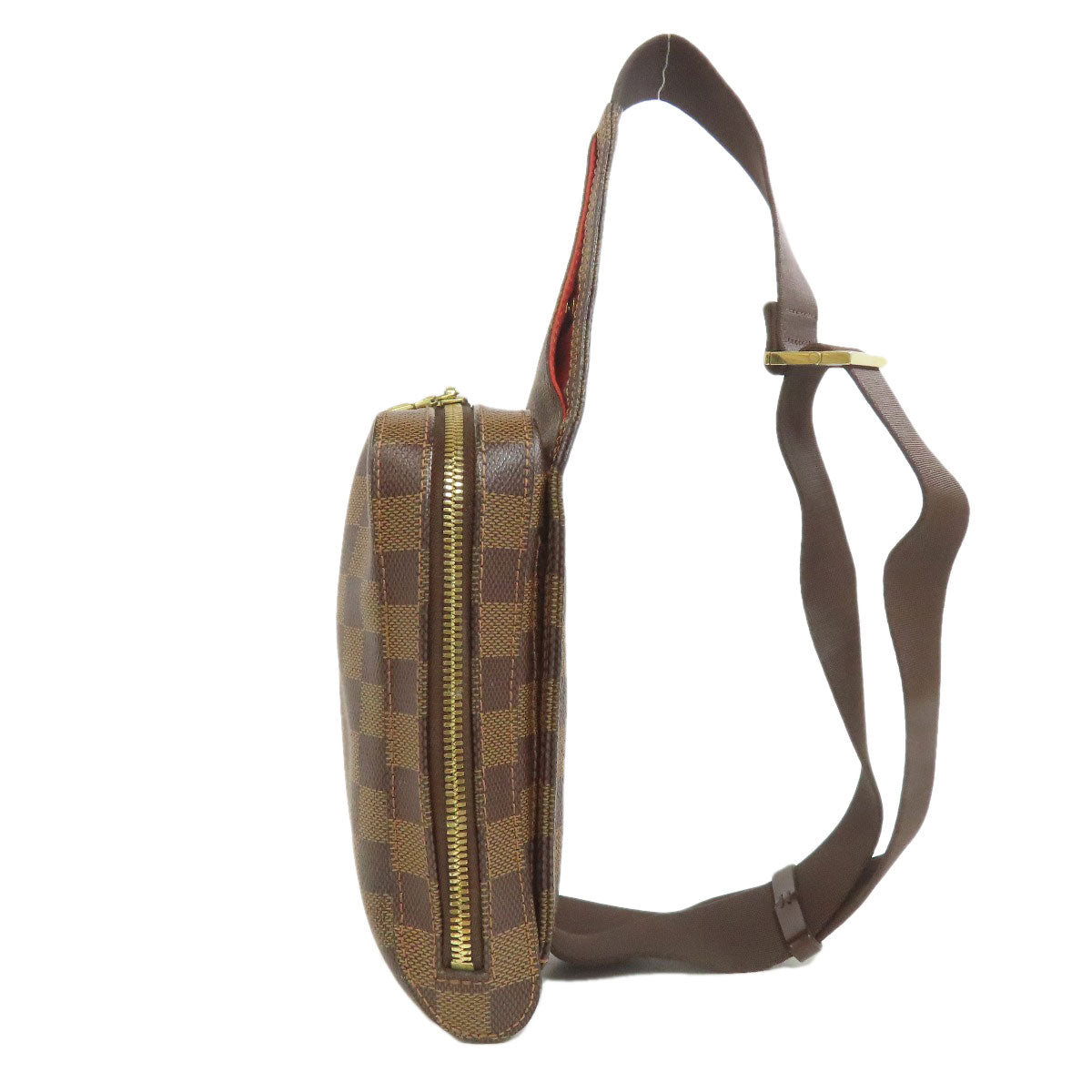 LOUIS VUITTON ルイヴィトン N51994 ジェロニモス ボディバッグ ダミエキャンバス レディース 中古