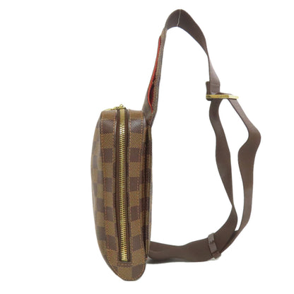 LOUIS VUITTON ルイヴィトン N51994 ジェロニモス ボディバッグ ダミエキャンバス レディース 中古