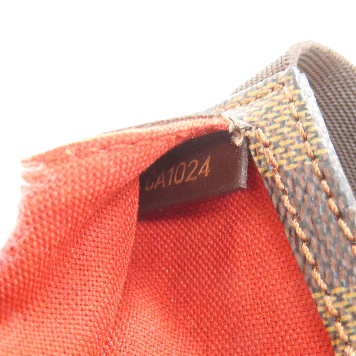 LOUIS VUITTON ルイヴィトン N51994 ジェロニモス ボディバッグ ダミエキャンバス レディース 中古