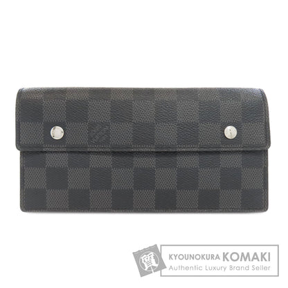 LOUIS VUITTON ルイヴィトン N60023 アコルディオン 長財布（小銭入れあり） ダミエキャンバス メンズ 中古
